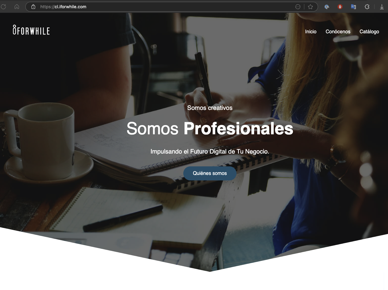 Iforwhile First Website